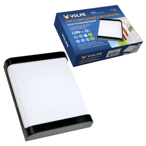 Светильник светодиодный накладной ULW-Q280 22W-4000K-S02 IP65 BLACK Прямоугольник фото Светильник светодиодный накладной ULW-Q280 22W-4000K-S02 IP65 BLACK Прямоугольник картинка